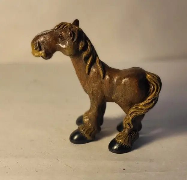 RETIRED Montana Silversmiths ELMER  Horse Standing Figurine, 4 x 4"