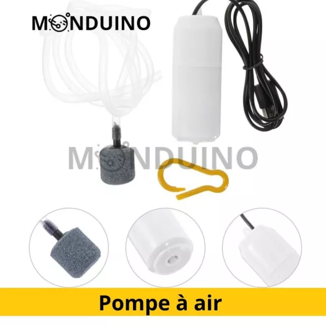 pompe à air pour aquarium  poisson pompe à air usb Petite pompe à oxygène