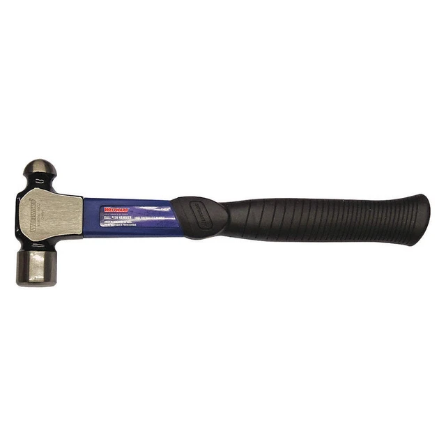 WESTWARD 45RC16 Hammer,12-57/64 in. L,Ball Pein,Steel