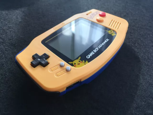 Gameboy Advance Edición Pokemon Amarilla Y Azul - Estado Como Nueva Nunca Usada