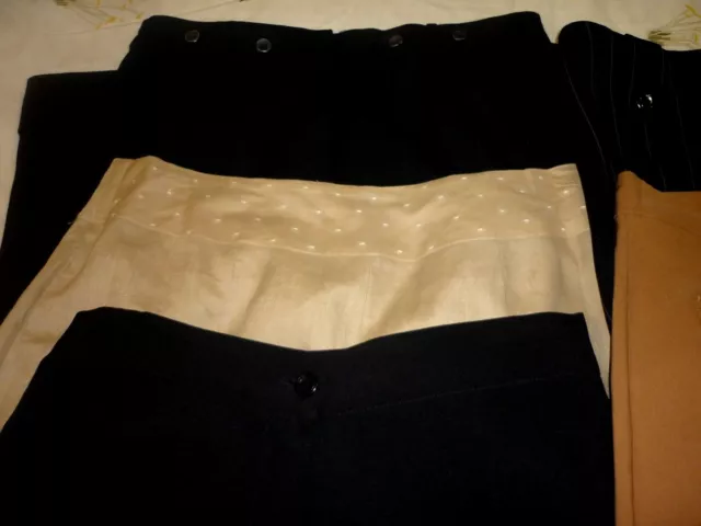 Pantalons Femme Tres Bel Etat Lot De 5 Tous T 40 Polyest Coton Elastha Revendeur