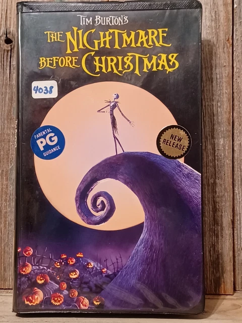 The nightmare before christmas vhs ebay