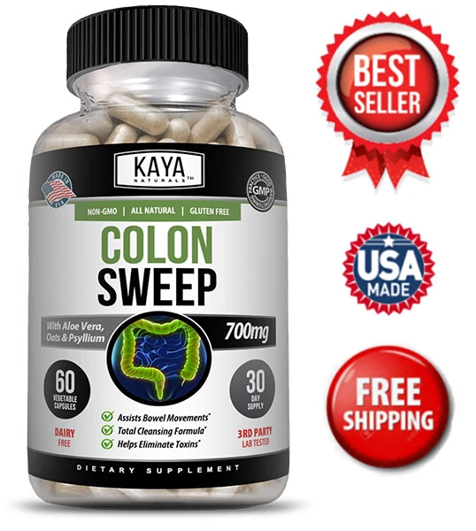 DETOX COLON & Body Cleanse Maximum Strength Cleansing Diet Weight Loss