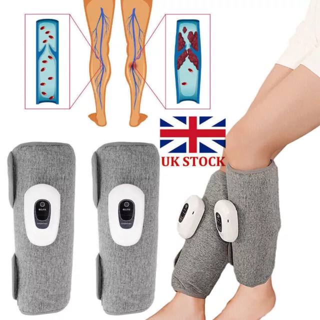 Leg Calf Ankle Massager Machine Air Compression Circulation Relaxation Foot Calf 2