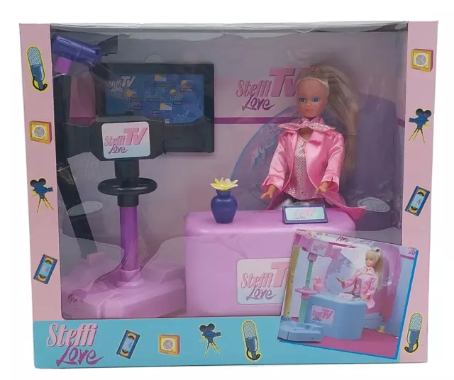 Steffi Love TV Moderatorin Spielset mit 1 Modepuppe / Simba Toys / Neu & Ovp