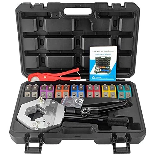 Hydraulic Hose Crimper Hydra-Krimp 71500 Manual A/C Hose Integral-Black