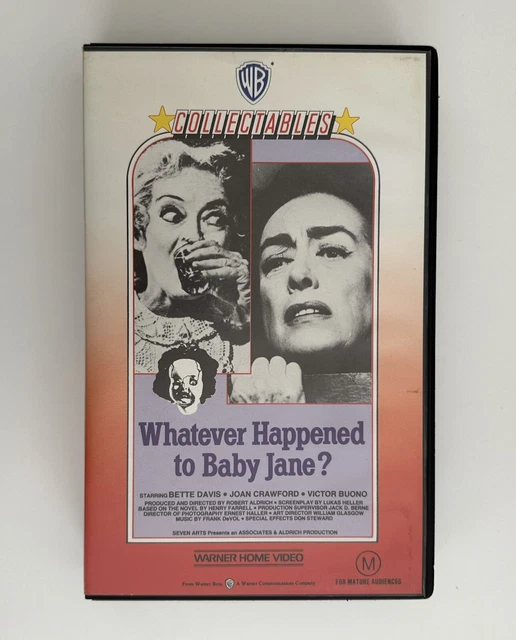 WHATEVER HAPPENED TO Baby Jane [VHS] Warner Big Box Ex-Rental Video ...