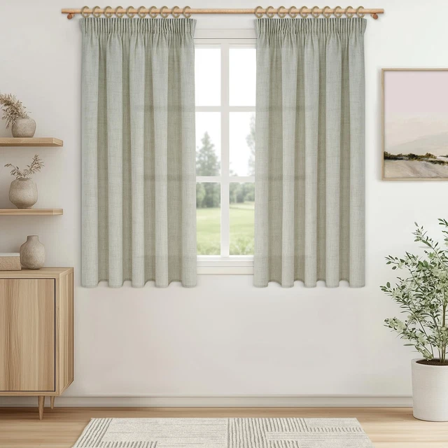 Rideau Voilage Transparent Blanc - Galon Fronceur Frilla - Dimensions 300 X 250 Cm - 100% Polyester
