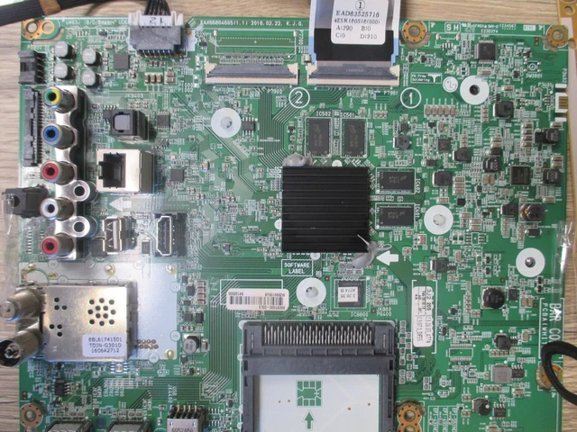 Carte Mère EAX66054603(1.5) Pour TV LG 55UF671v – Occasion Fonctionnelle