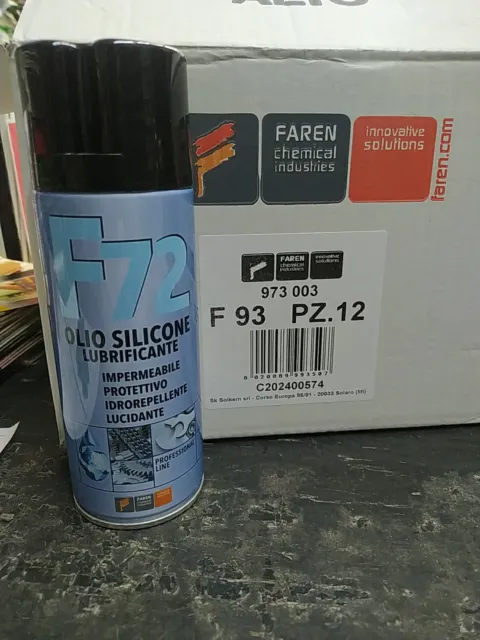 Olio di silicone spray Faren F72
