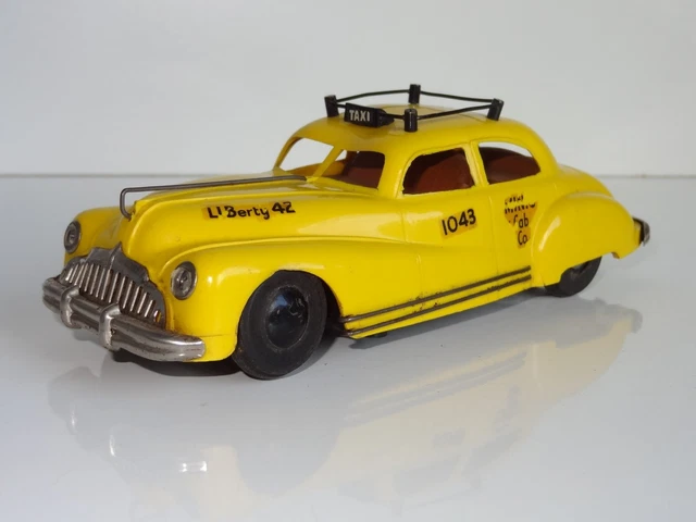 Tri-ang Minic Ailways TAXI n°2 en plastique moteur à clef de 1950 17 cm RARE | eBay