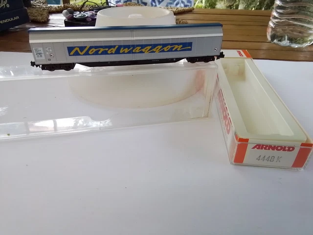 Wagon Tombereau Arnold N, Réf 4448K, Transport Marchandise, Nord Waggon, Occasion
