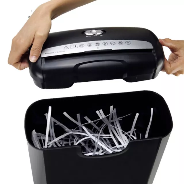 Commercial Office Shredder Paper Destroy Crosscut Heavy-duty Cd Dvd Credit Card