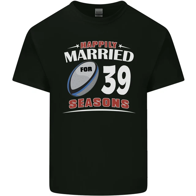 T-shirt Col V Pour Homme - 36 Ans De Mariage - Anniversaire De Mariage Personnalisé