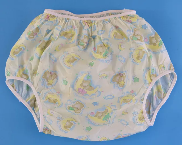Protección contra la incontinencia NUEVOS Pantalones de Plástico Gary Adulto Talla 5X-Grandes Osos para Sueño