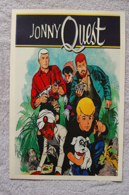 Jonny Quest Show TV show promotional poster 80s