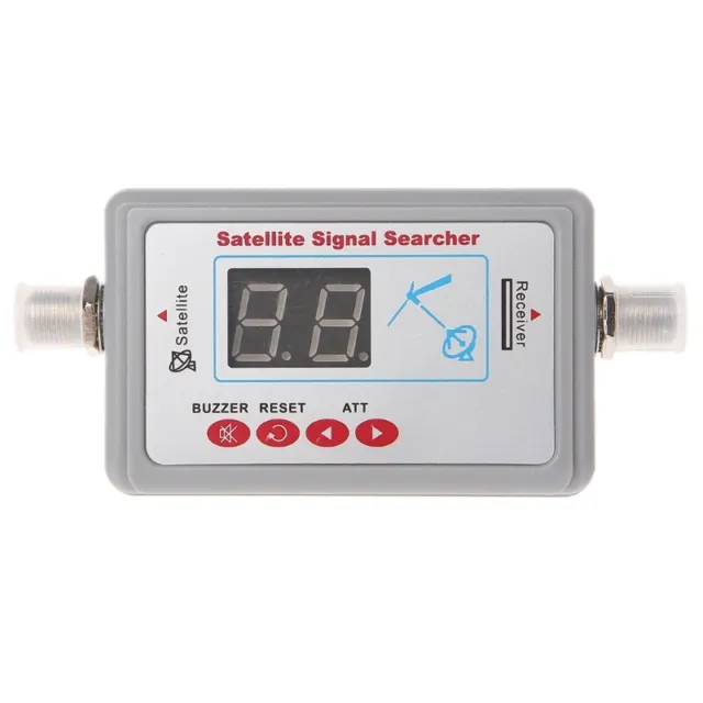 Digital TV Antenna Satellite Signal Finder Meter Searcher LCD Display SF-95DL