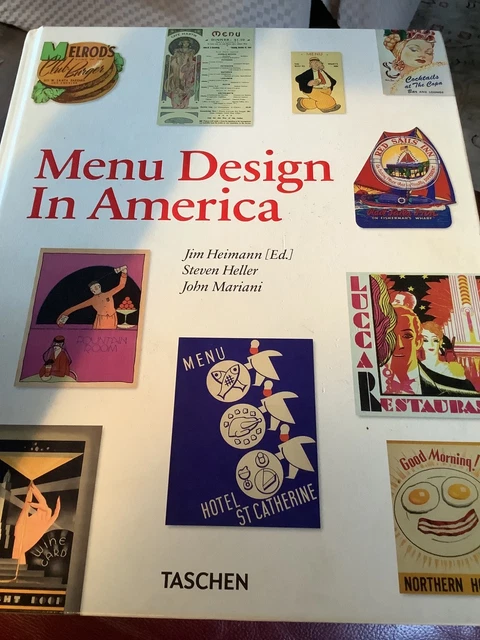 MENU DESIGN IN America/Visual and Culinary History of