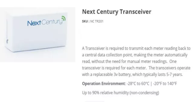 50 USED Next Century Transceivers TR-201  - Wireless Transmitters