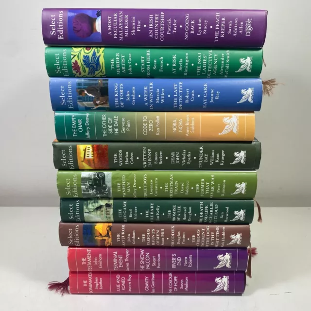 10 Lot (40 stories) Reader's Digest Select Editions Various Authors