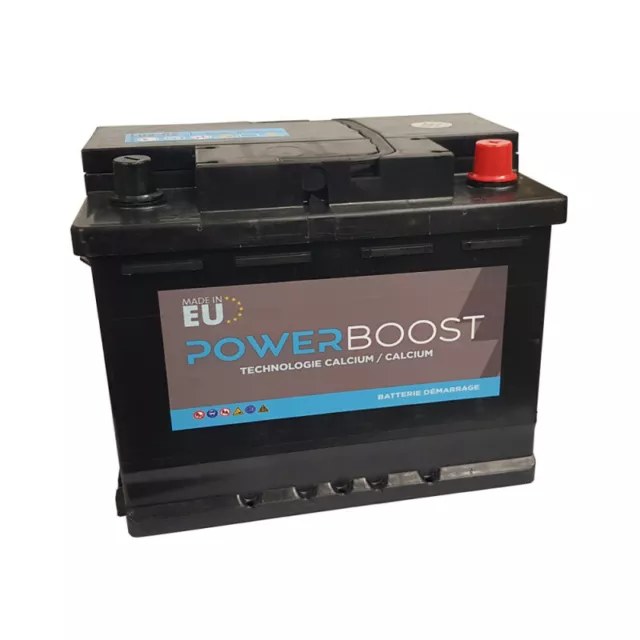 Batterie Voiture Power L02 12v 62ah 520A