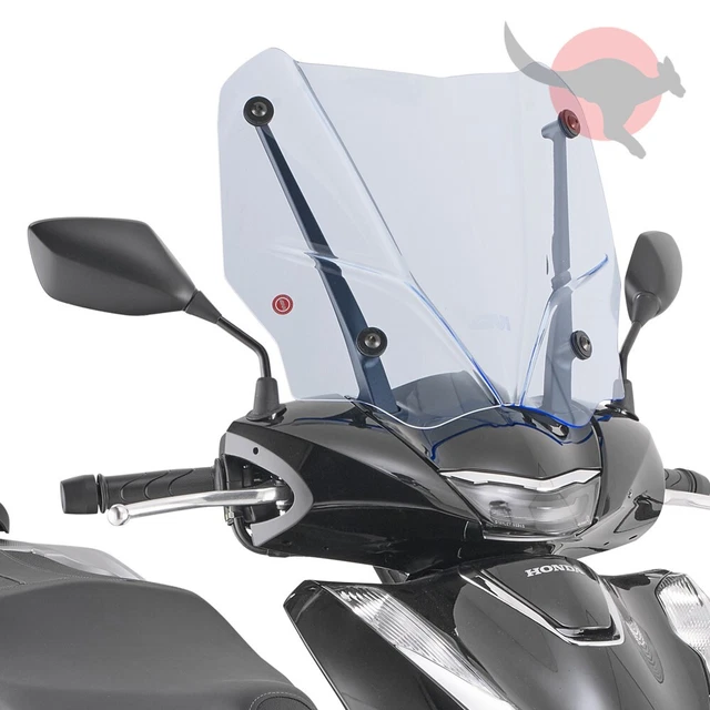 Pare-brise Givi D1155ST Pour Honda SH 125-150 I (2017-2019) | Protection Moto, Fabrication Italienne