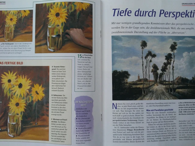 Ausgabe 17, Der Schritt-für-Schritt Kunstkurs, Malen und Zeichnen leicht gemacht