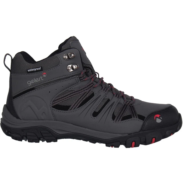 Gelert Mens Horizon Mid Waterproof Walking Boots Collared