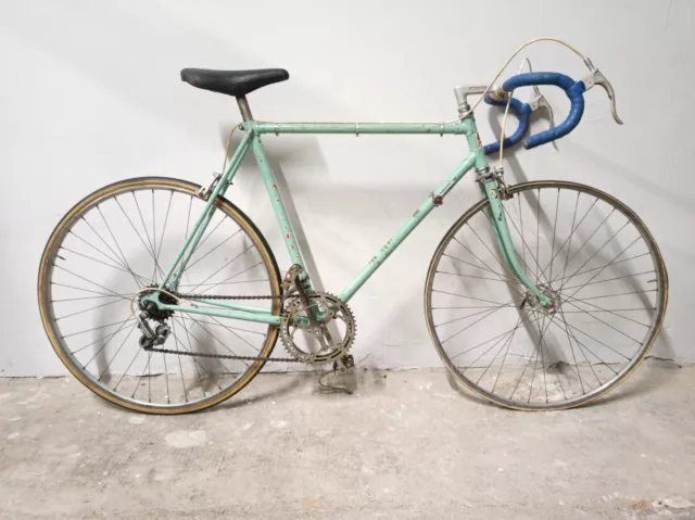 Vintage bici bike Eroica corsa road Bianchi  Rekord 71 56 x 56 28" Campagnolo
