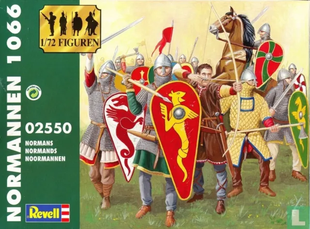 Revell 1:72 Soldatini Da Colorare Normannen 1066 Art 02550