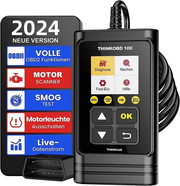 Scanner OBD2 V318, Lettore di Codici di Errore Auto, Strumento Diagnostico Automobilistico per la Lettura e Cancellazione dei Codici di Errore del Motore