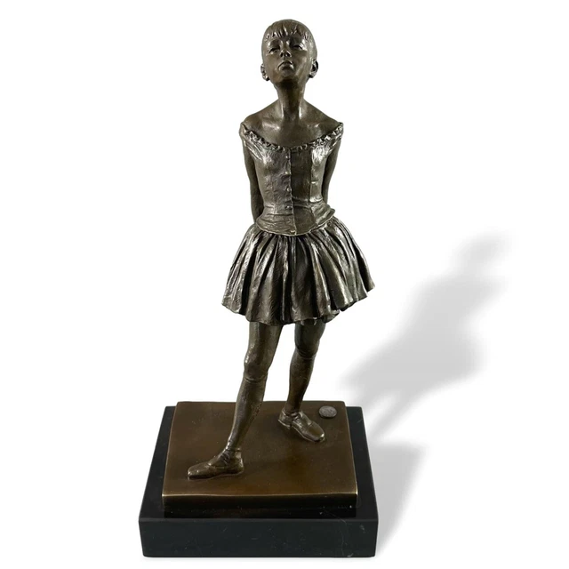 Français Bronze Degas ballerine Statue Ballet Figurine