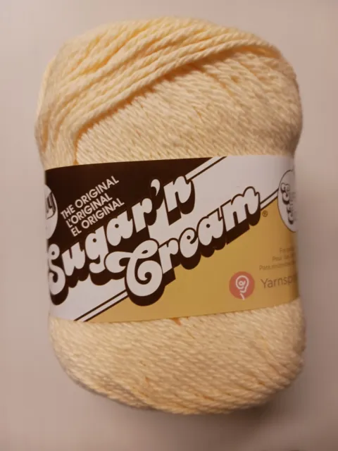 Lily Sugar'n Cream the Original Cotton Yarn MULTIPLE COLORS Super-Size 4oz