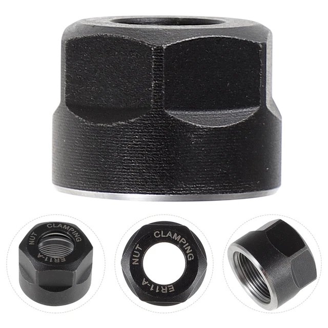 4 pz Supporto Punte Router Parti Riparazione Dado Colletta Dado Bloccaggio Alta Precisione