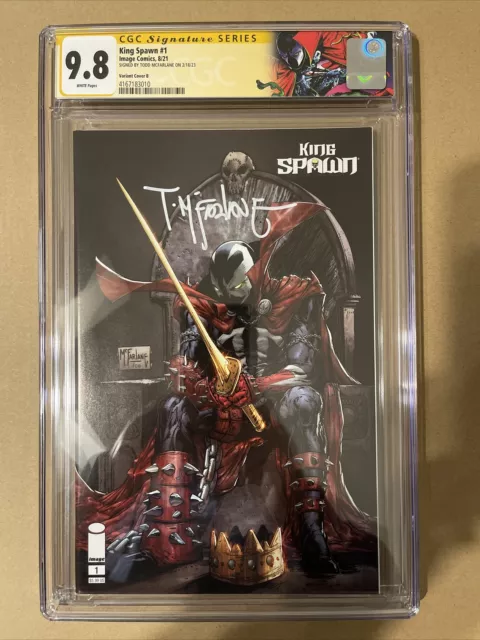 Spawn 229 Sketch Variant - Signed by Todd McFarlane - CGC 9.8, CGC -  Signature Series (Yellow) - 9.8 - in Turtle88's CGC Collection
