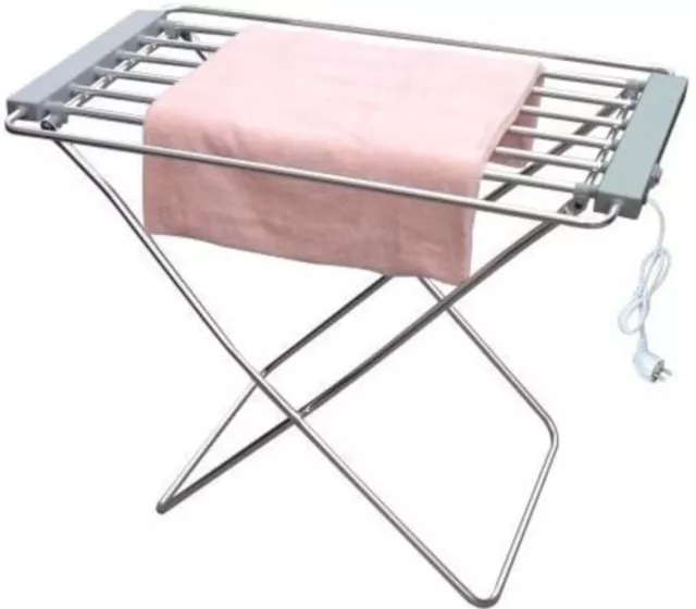 Clothes Airer Heated Dryer & Cover Economic Washing Laundry Tower Folding