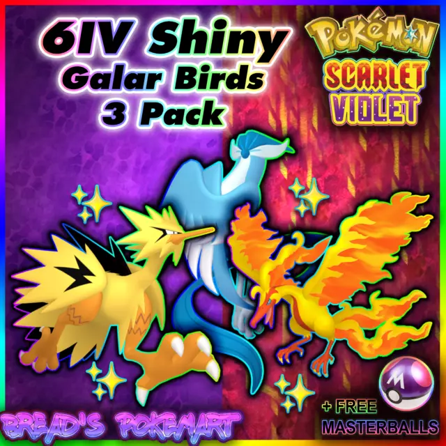 Pokemon Sword/Shield 6IV ✨Articuno ULTRA SHINY / Kanto (Digital Item) *NEW*