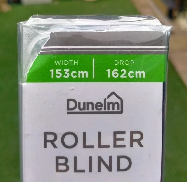 DUNELM DAY AND Night Roller Blind 153cm x 162 cm New Linen £19.99