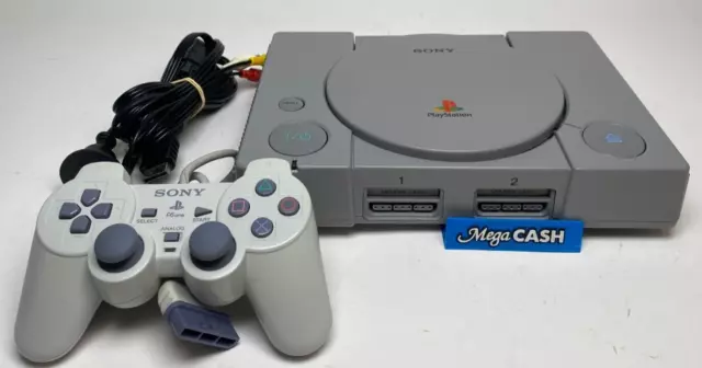 Sony PlayStation 1 (PS1) Console - SCPH-7502 W/ Controller and Cords