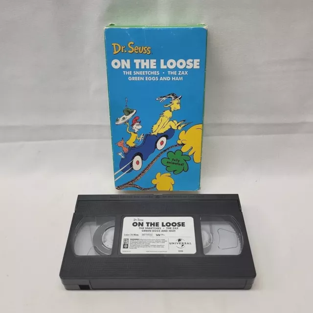 DR. SEUSS ON the Loose Classic VHS 2001 Green Eggs and Ham The ...