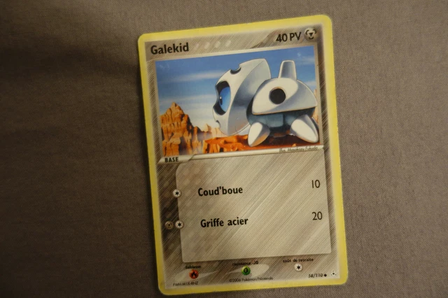 Carte Pokémon Galekid 40 PV 58/110 VF FR très bon état