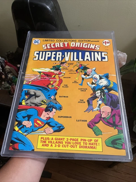 DC Secret Origins Super Villains 1975 Limited Collectors Edition Presents Joker
