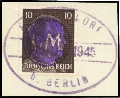 1945, Deutsche Lokalausgabe Fredersdorf, 24, Briefst. - 1732678