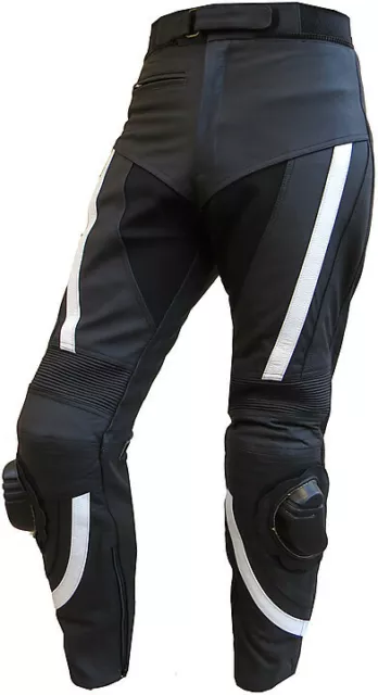 Moto Pantaloni in Pelle da Uomo Stechmoto ST ROAD-PRINCE Dual Road