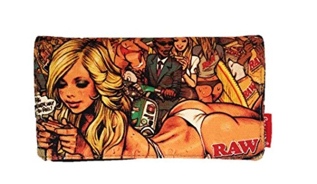CIN-SHOP RAW GIRL Shag Pouch Cigarette Holder Pouch Rockin 