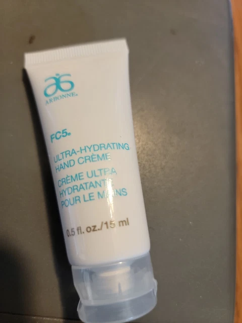 Arbonne FC5 Ultra-Hydrating Kiwi Cell Hand Creme Travel Sz. 0.5 fl oz