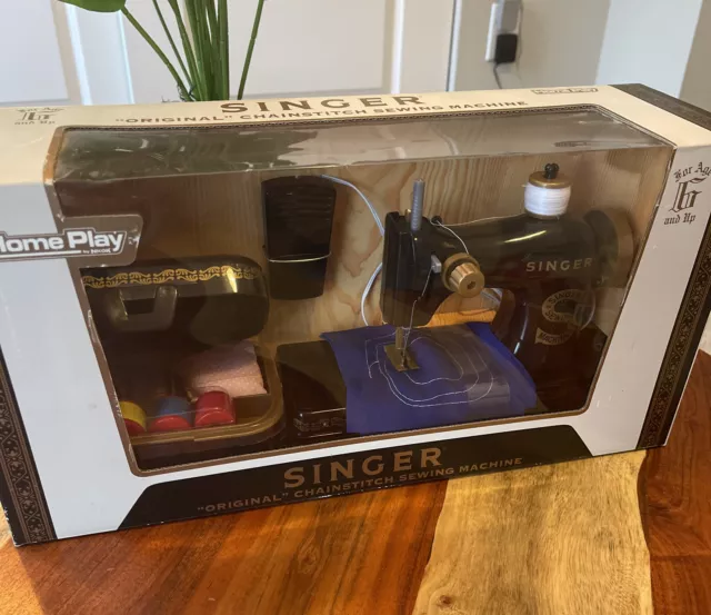 Singer “Original” Chainstitch Sewing Machine - New In Box - Home play - Ages 6+