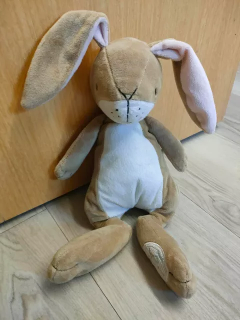 Indovina quanto ti amo marrone noce lepre coniglio 13" peluche giocattolo morbido posta gratuita