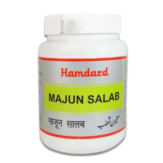 2 X 150 g Hamdard Unani Majun Salab 300 g para hombre stock fresco mayo 2023