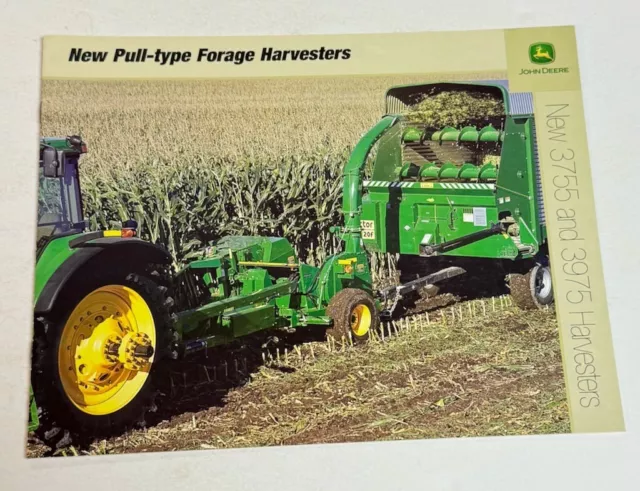 JOHN DEERE New Pull Type Forage Harveters Brochure